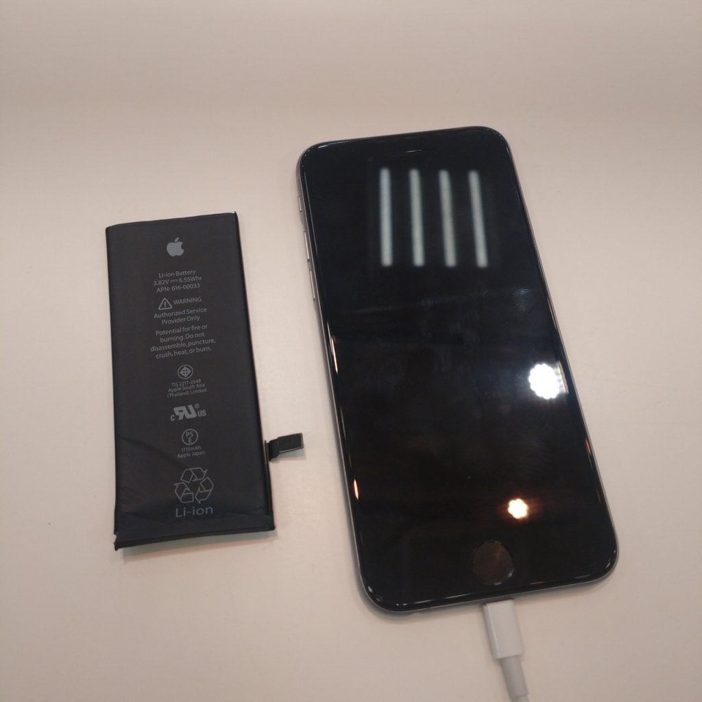 iPhone6 バッテリー交換