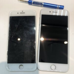 iPhone8　液晶交換