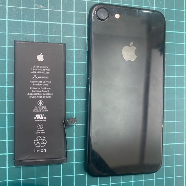 iPhone7 バッテリー交換