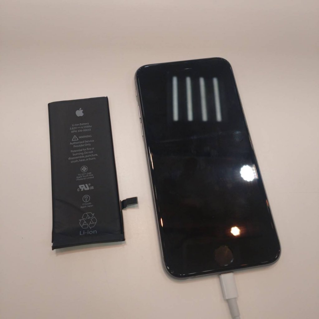 iPhone6Sバッテリー交換修理