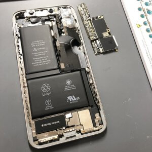 iPhoneX 水没修理