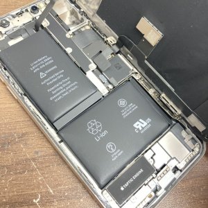 iPhoneX バッテリー 交換修理