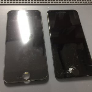 iPhone8 ガラスパネル交換