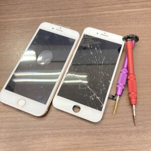 iPhone8 液晶交換修理