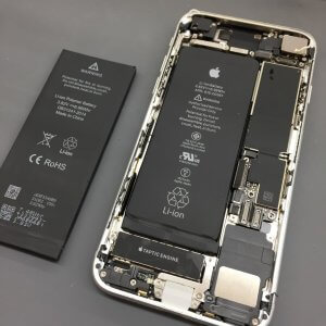 iPhone8 バッテリー交換