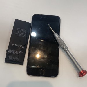 iPhone6S　バッテリー交換修理