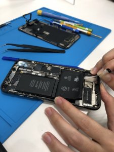 iPhoneX バッテリー交換修理
