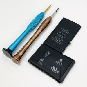 iphoneXバッテリー交換