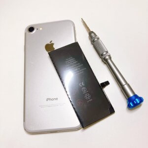 iPhone7 バッテリー交換