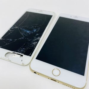 iPhone６SPlus 液晶交換修理