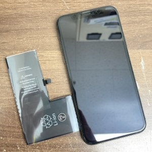 iPhoneX バッテリー 交換修理