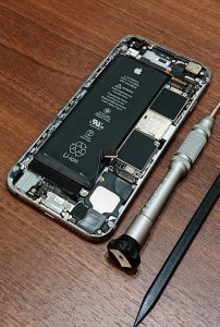 iPhone6S バッテリー交換
