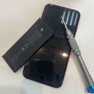 iPhone8　バッテリー交換修理