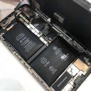 iPhoneX　バッテリー交換