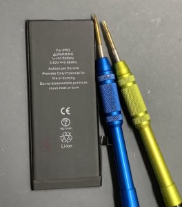iPhone8 バッテリー交換