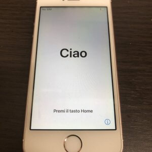 iPhoneSE 初期化