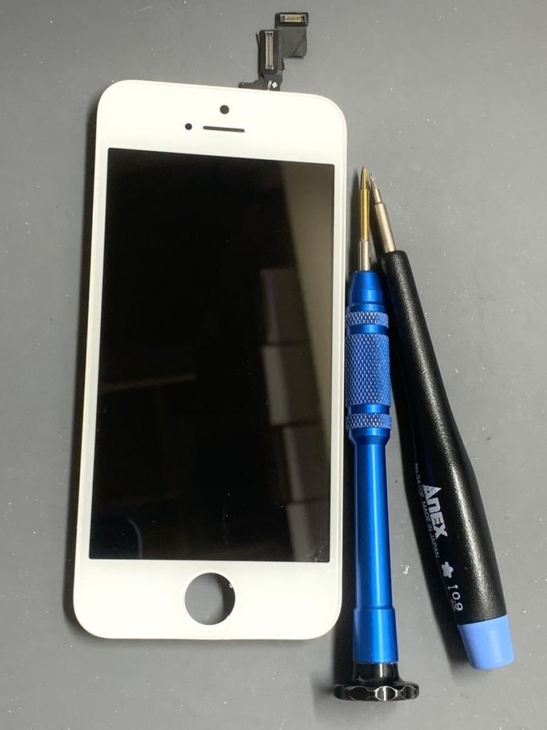 iPhone5S フロントパネル交換