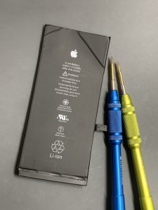 iPhone7plus バッテリー交換