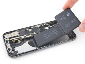 iPhone X バッテリー交換
