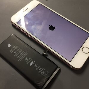 iPhone7 バッテリー交換