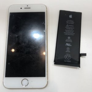 iPhone6S バッテリー交換修理