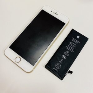 iPhone6　バッテリー交換