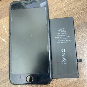 iPhone7P バッテリー 交換修理