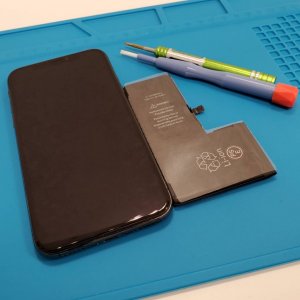 iPhoneX バッテリー交換修理