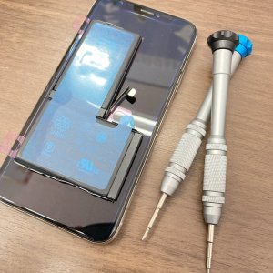 iPhoneX バッテリー交換修理