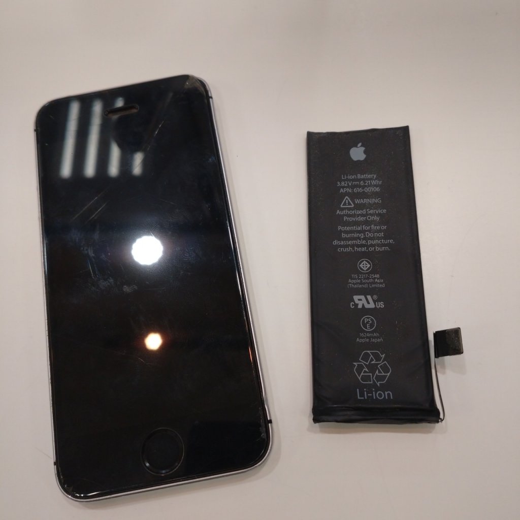 iPhoneSE バッテリー交換修理