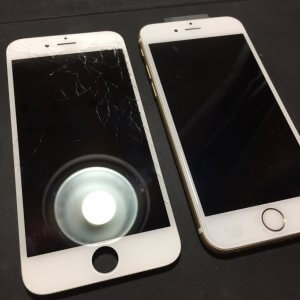 iPhone6 ガラスパネル交換
