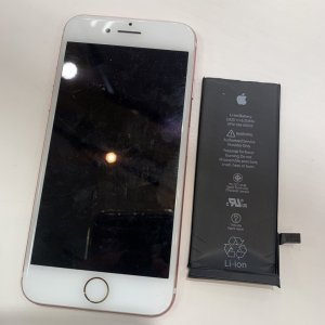 iPhone7　バッテリー交換修理