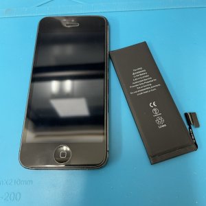 iphone5 バッテリー交換