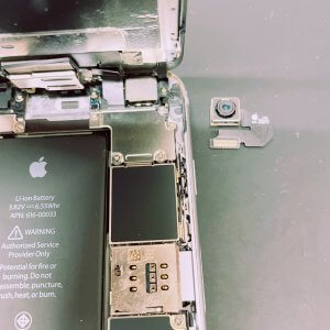 iphone6 アウトカメラ交換