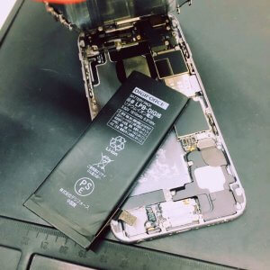 iPhone6 バッテリー交換
