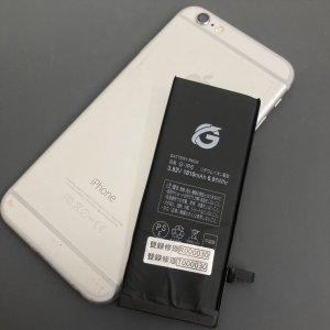 iPhone6 バッテリー交換