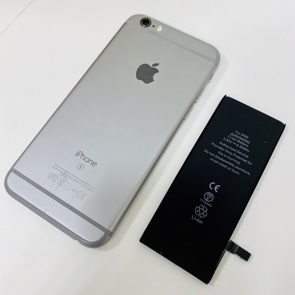 iPhone6Sバッテリー交換修理