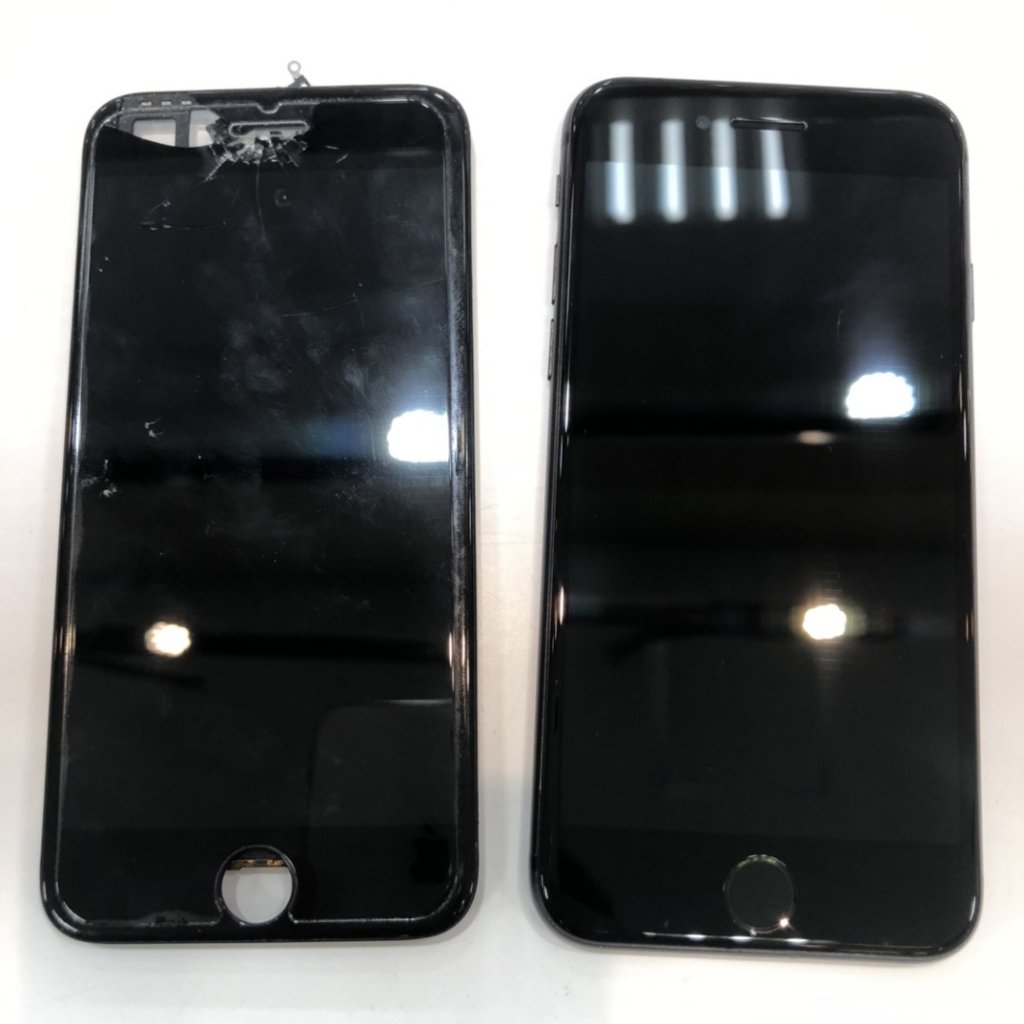 iPhone8 ガラスパネル交換