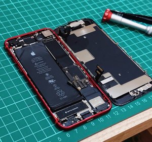 iPhone8 バッテリー交換