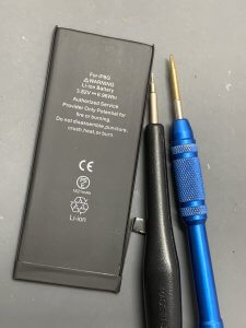 iPhone8 バッテリー交換