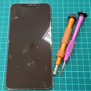 iPhoneXSmax フロントパネル交換