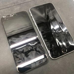 iPhone7 ガラスパネル交換
