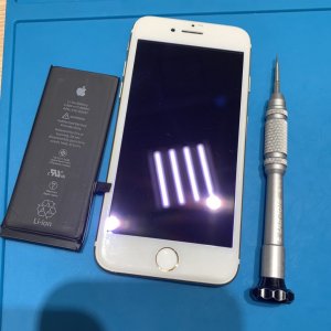 iphone7 バッテリー交換修理