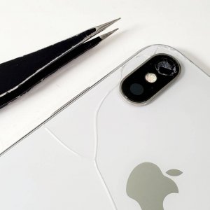 iPhoneXS アウトカメラレンズ交換