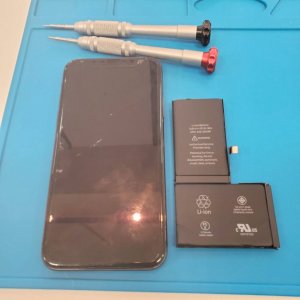 iPhoneX バッテリー交換修理