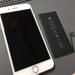 iPhone7Plus バッテリー交換