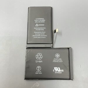 iPhoneX　バッテリー交換