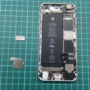 iPhone７plus　バッテリー交換