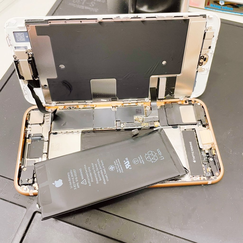 iphone8 バッテリー交換