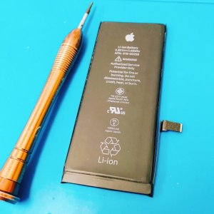 iPhone7 バッテリー交換